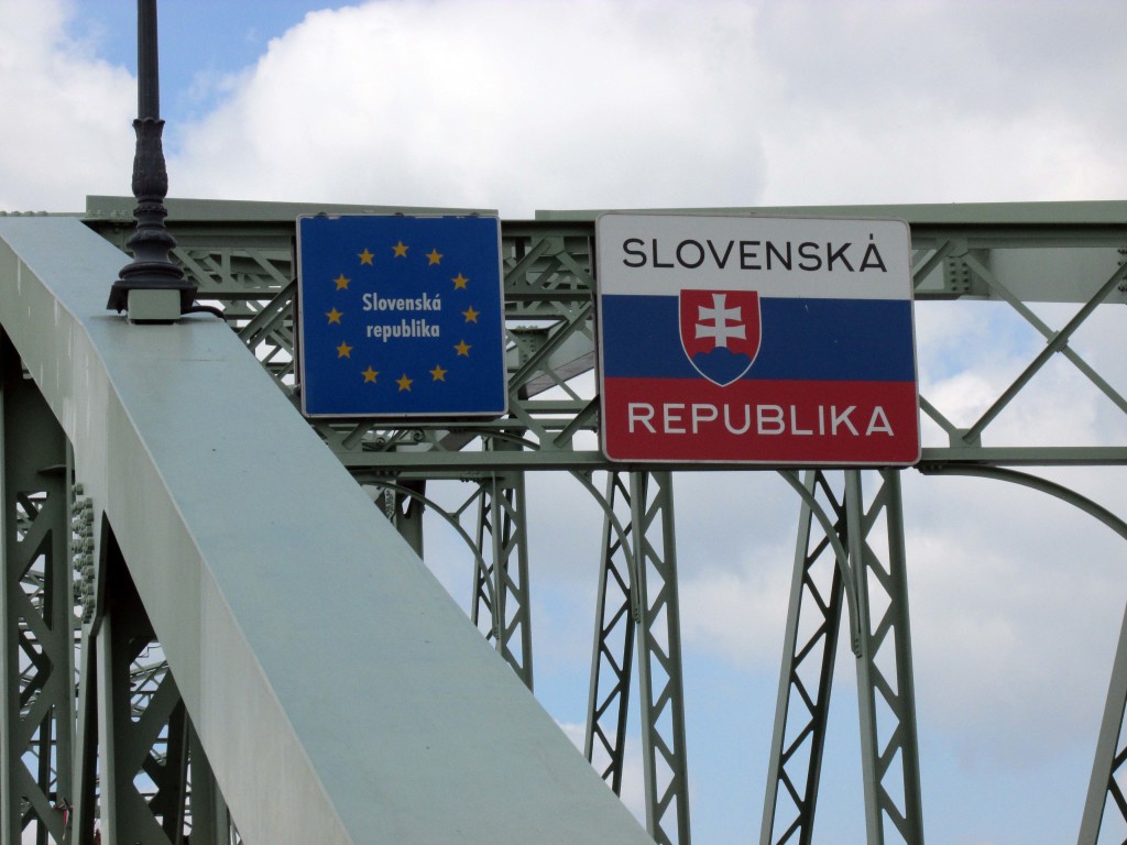 Esztergom-Bratislava- bridge to Slovakia
