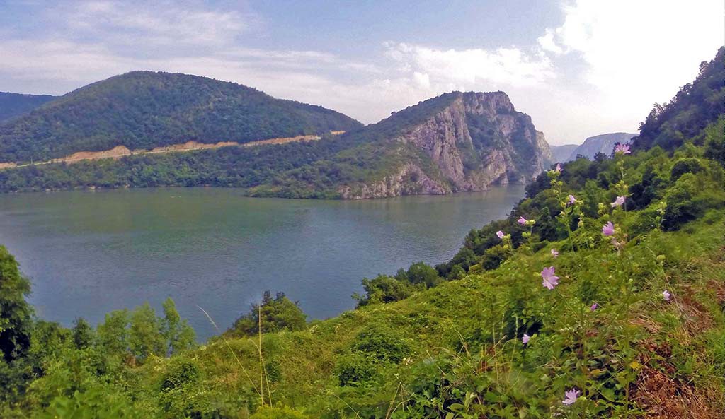 Donji Milanovac-Kladovo, Serbia: View of Romanian side