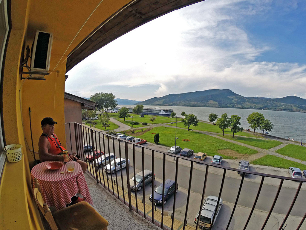 Golubac-Donji Milanovac-Serbia-view from Donji Hotel