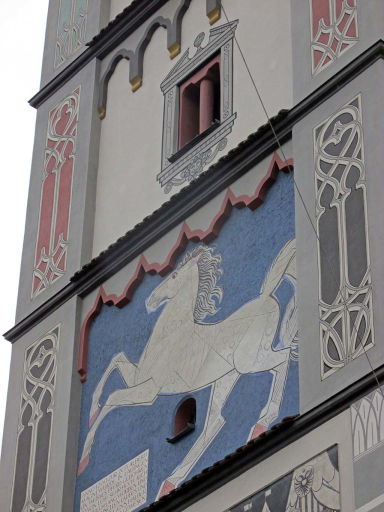 Dillingen-Gunzburg-Germany-Lauingen-church mural