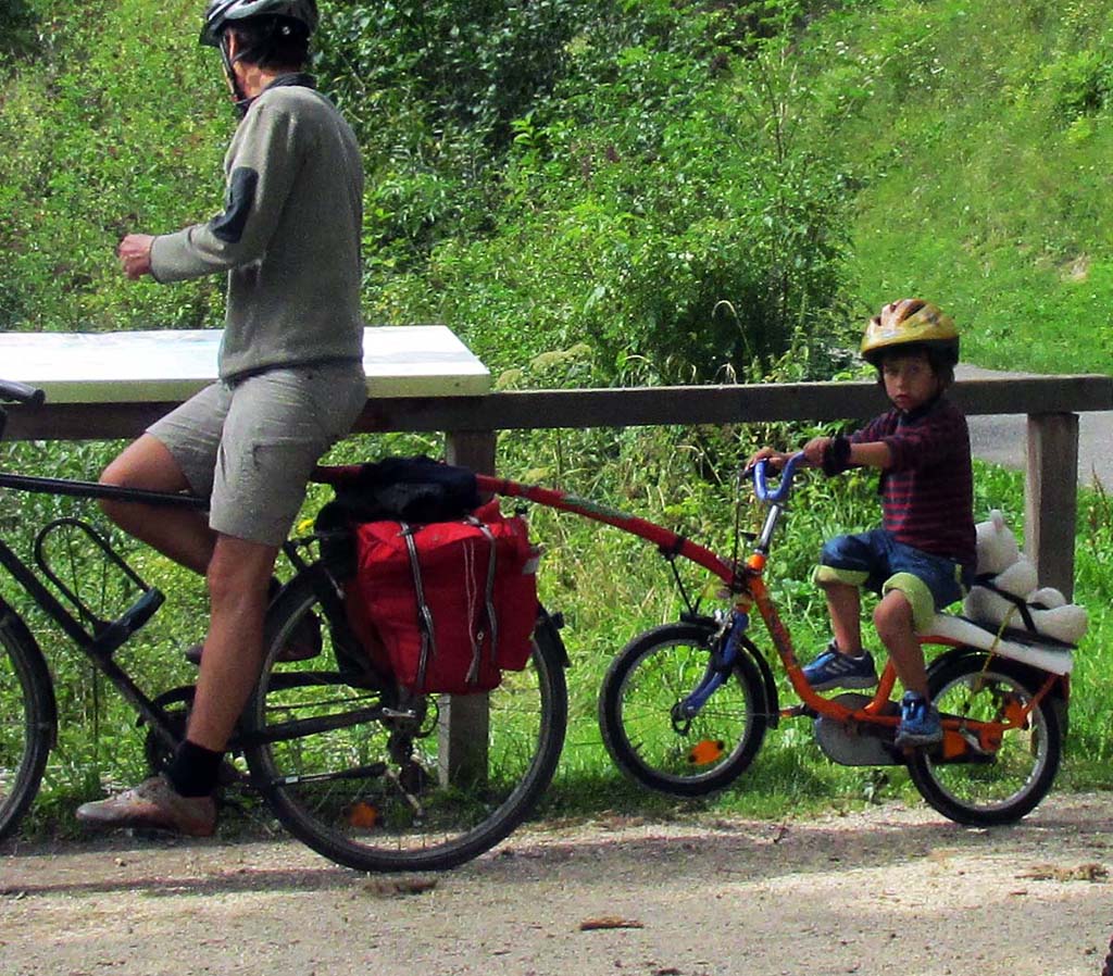 Sigmaringen-Tuttlingen-Germany-father-son cycling