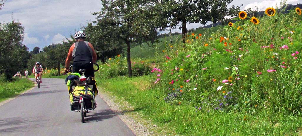 Markelfingen-Germany- Schaffhausen-Switzerland-bike path