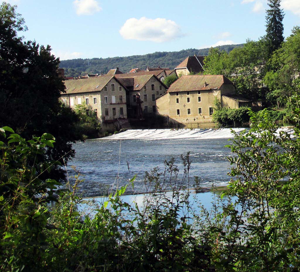 Montbeliard-Baume Les Dames-France--Le Doubs River