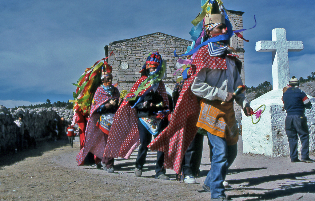 Hiking Mexico & South America-Tarahumara Virgin of Guadalupe festival