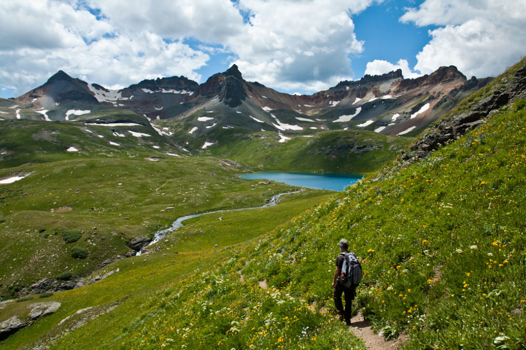 Hiking Adventures-Silverton Colorado-Ice-Lake-from-Fuller-Lake-Trail