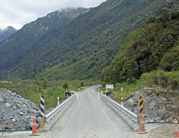 Bicycling South Island New Zealand-Ascending Arthur's Pass