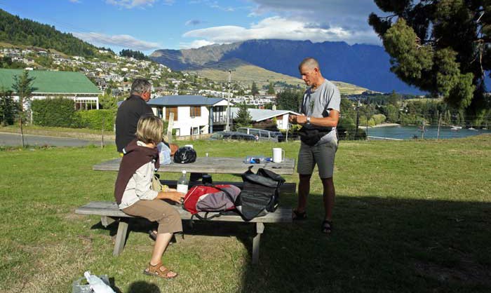 Bicycling South Island New Zealand-Lakeview Holiday Park