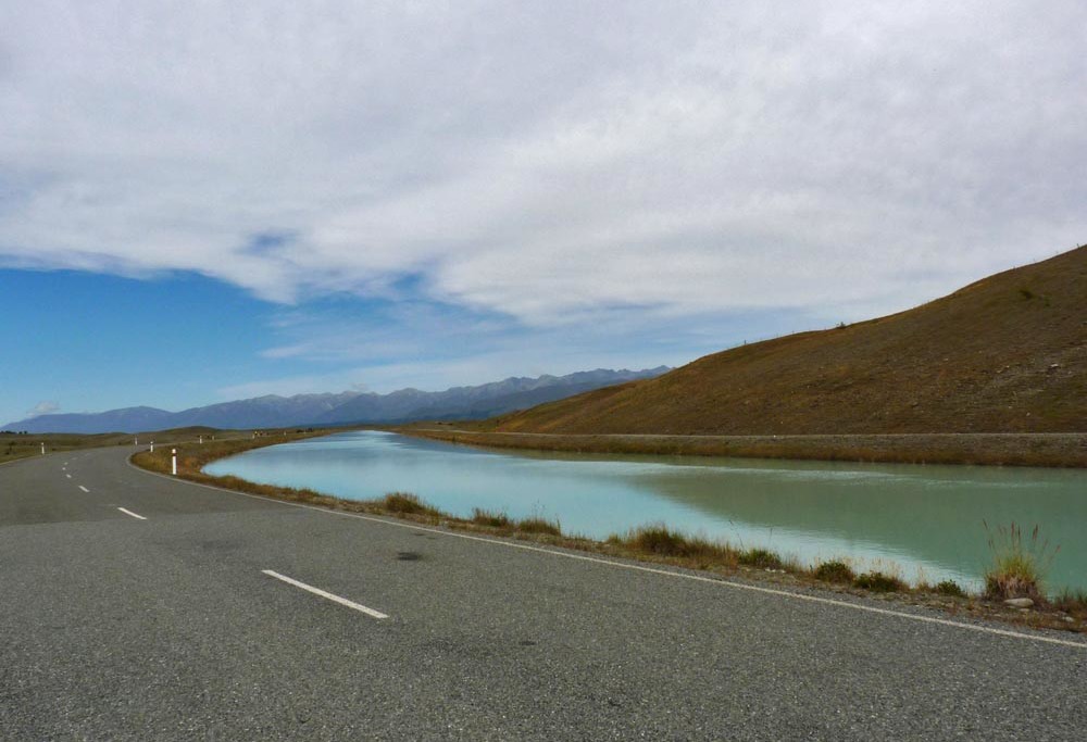 Bicycling South Island New Zealand- The canal road by Stephanie Le Rat