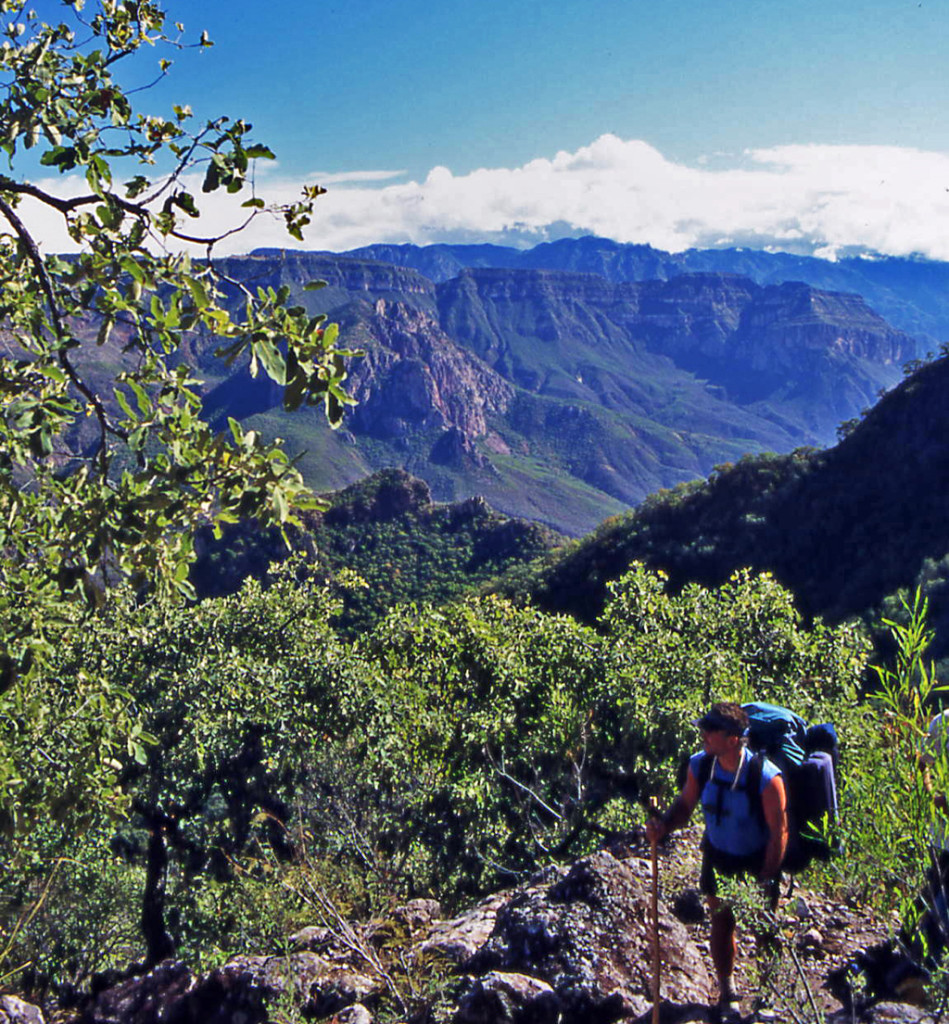 Hiking Mexico & South America- Copper Canyon-Mexico 1995-Batopilas