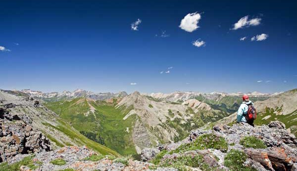 Hiking Ouray-Silverton-Lake City Colorado-Spencer PeakTrail