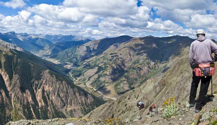 Hiking Ouray-Silverton-Lake City Colorado-Boarding House Trail