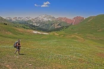 Hiking Crested Butte Colorado-Hasley Pass