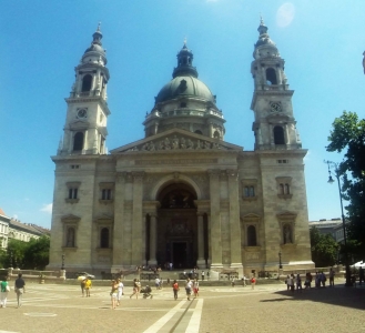Bicycling-Hungary-Budapest-St Stephen's Basilica