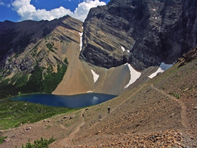 Hiking Adventures-Canada-Waterton Lakes-Carthew Pass -Alderson Lake