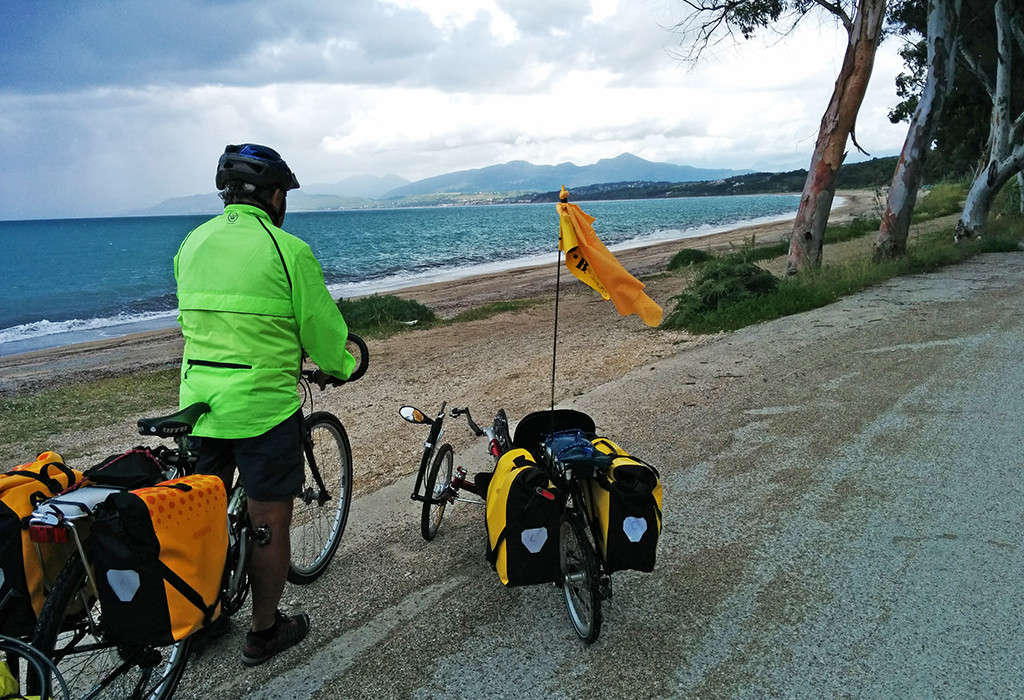 Bicycling Mainland Greece-Prevesa to Nea Thesis