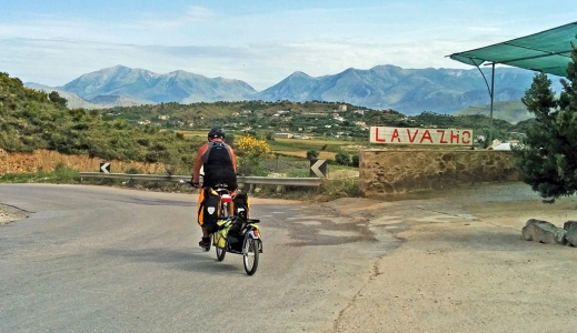 Bicycling Albania-Lukov to Vlore