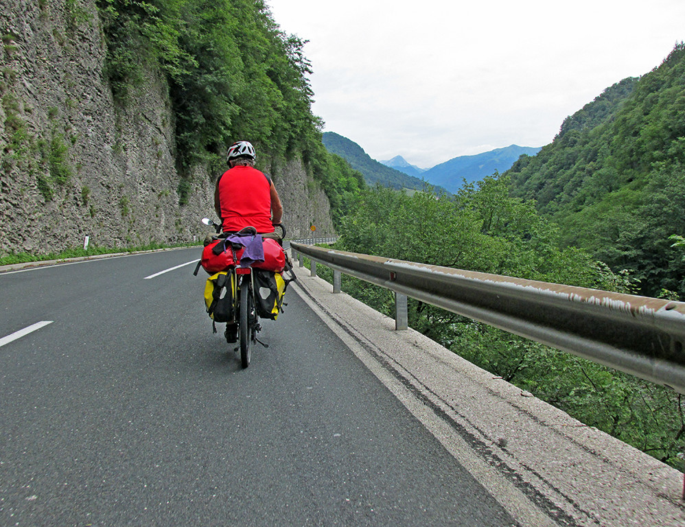 Bicycling Slovenia-Sea to Alps Route
