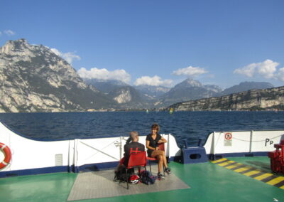 Lake Guarda Ferry ride, Italy